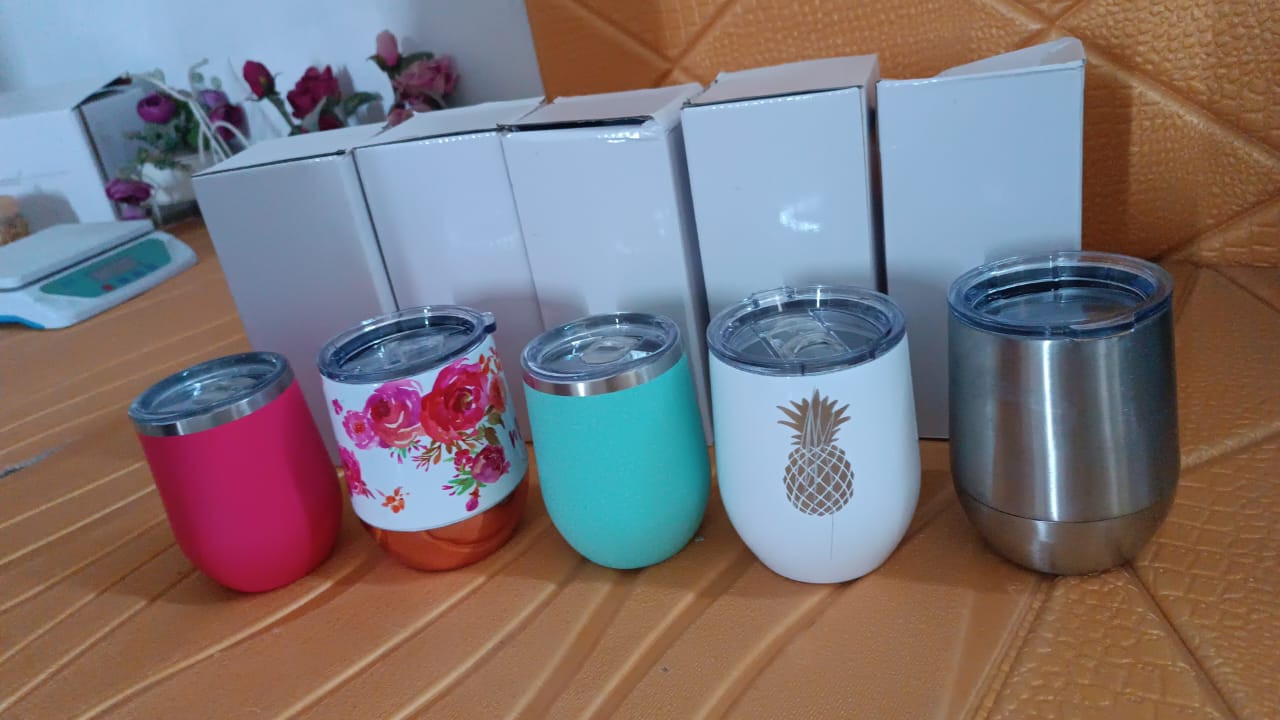 Stainless Steel Vacuum Insulated Mug with Lid (1 Pc / Mix Design & Color) Stainless Steel Vacuum Insulated Mug with Lid (1 Pc / Mix Design & Color)